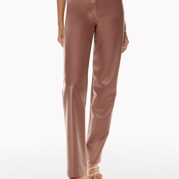 NWT Aritzia Melina Tall Pants Mocha Sorbet Size 4 (31" inseam) - Picture 8 of 8
